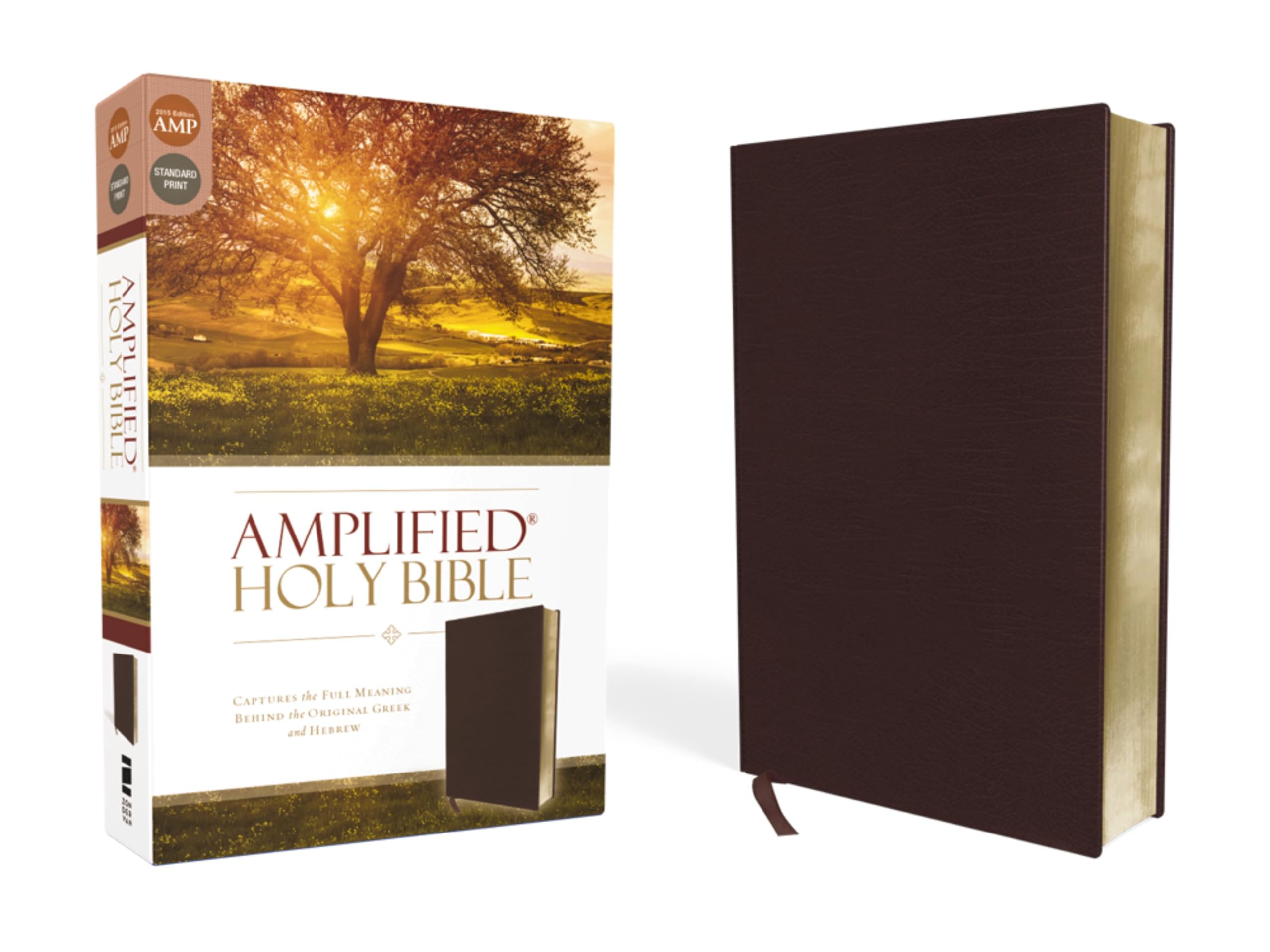 Amplified Holy Bible, Bonded Leather, Burgundy: Captures the Full Meaning Behind the Original Greek and Hebrew Amplified Holy Bible, Bonded Leather, Burgundy: Captures the Full Meaning Behind the Original Greek and Hebrew Bonded Leather