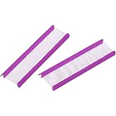 MECCANIXITY 1000 Pcs Standard Tagging Barb Fasteners, 1 Inch Purple Tagging Gun Fasteners Tagging Gun Refill Plastic Garment for Clothing Fine Stitch Price Refills Tag Label