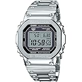 G-Shock by Casio Men's Standard Digital GMW-B5000-D1 Watch Silver, Silver, Modern