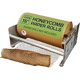 HexcelPack HexcelWrap Mini Packing Station, Honeycomb Paper Dispenser - 15" | Tabletop dispenser for honeycomb packing paper rolls. Manual wrapping station for shipping, moving, and small businesses.