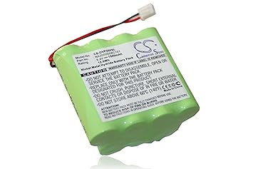 vhbw Ni-MH Akku 1500mAh (8.4V) für Digital Radio Dual DAB 20 wie NA2000D08C101.