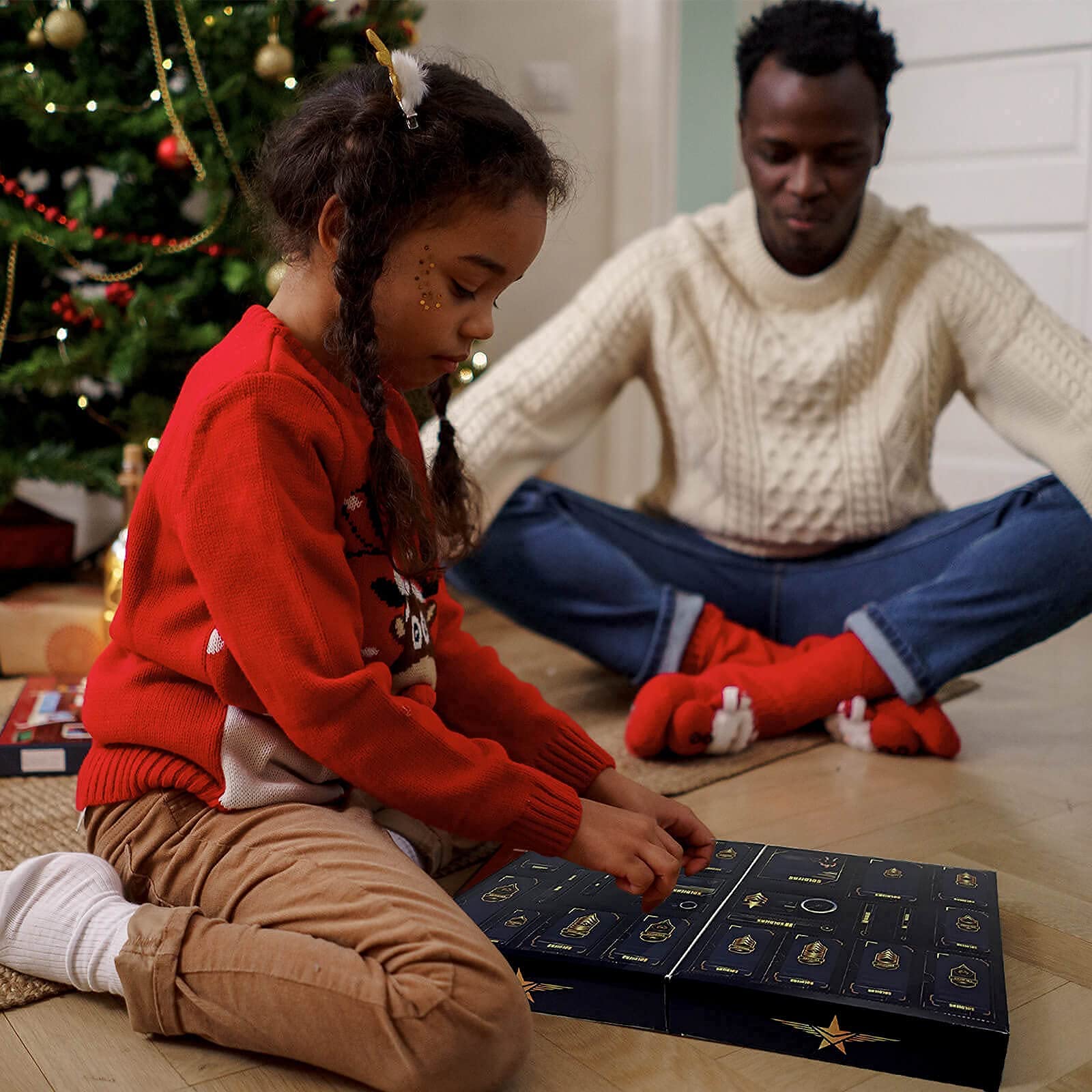 Orgrimmar Advent Calendar 2022 Christmas Countdown Calendar 24 Days Kids Toys Mini Figures Military Soldiers Army Man Weapons, Xmas Party Favor Gifts