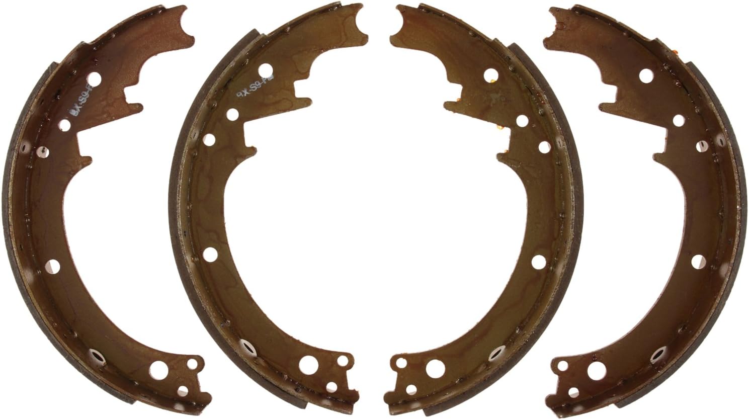 Bendix RS127 Relined Shoe Set Automotive