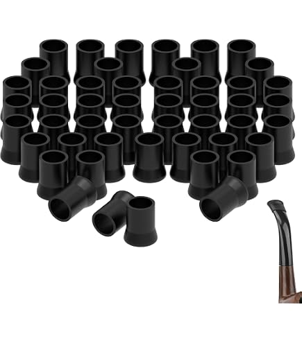 Amazon.com: Honbay 30PCS Silicone Tobacco Smoking Pipe Tip Grips for Pipe  Smokers with diameter 11mm/0.43