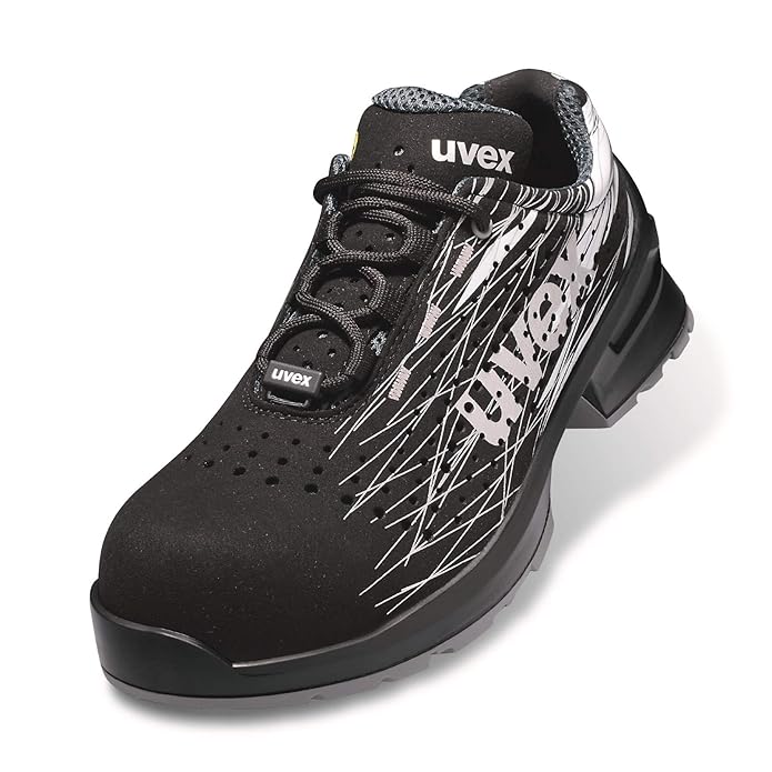 Uvex Unisex-Erwachsene 1 Print Klassischer Schnürhalbschuh