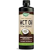Nature's Way 100% Potency Pure Source MCT Oil From Coconut- Certified Paleo, Certified Vegan- Non-GMO Project Verified, Vegetarian, Gluten-free, Flavorless, No Filler Oils, Hexane-free- 16 Fluid Ounce