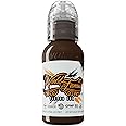 World Famous Brown Tattoo Ink, Vegan and Professional Ink, Made in USA, Hoover Dam, .5 oz