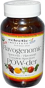 Eclectic Institute Raw Fresh Freeze-Dried, Quercetin Flavonoid Complex, Whole Food Powder, 3.2 oz (90 g)