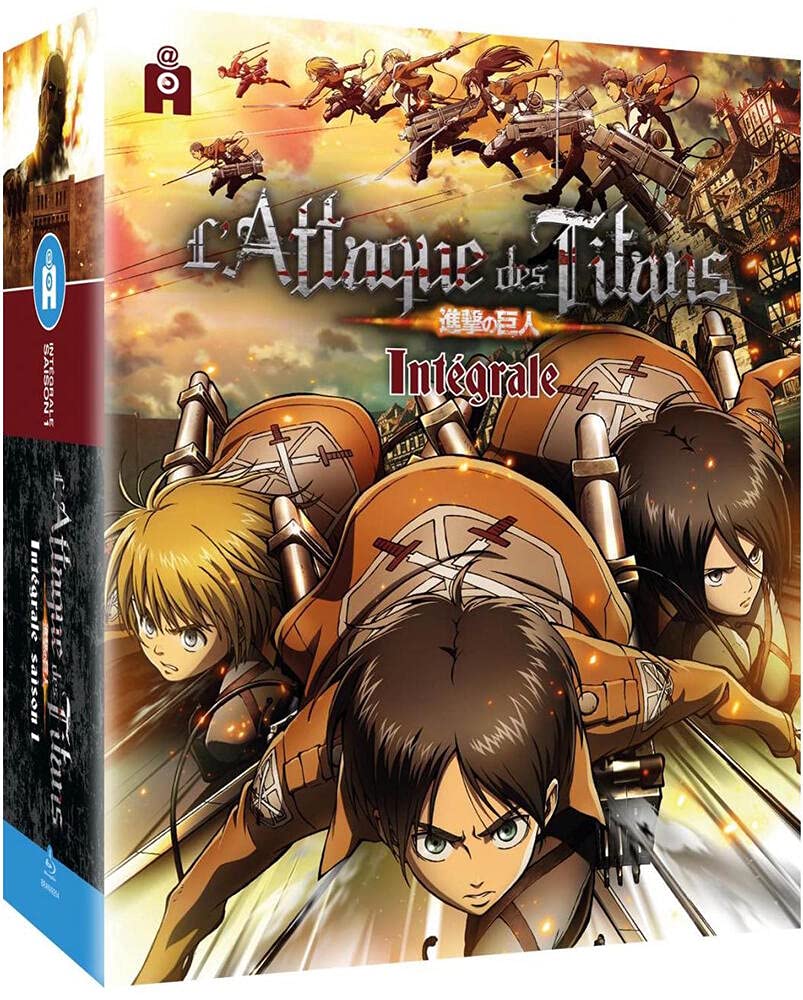 L'attaque des titans- Intégrale Saison 1 - Edition Bluray