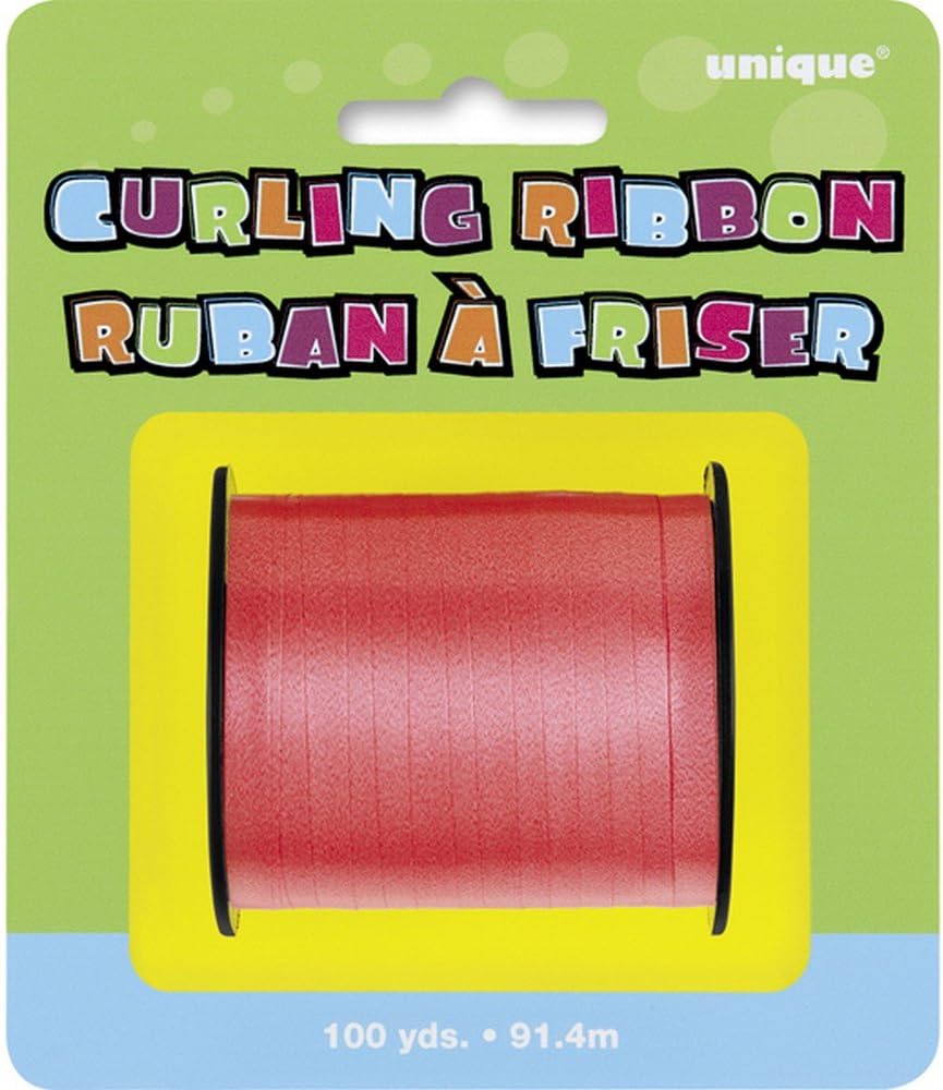 Unique Party Curling Ribbon Roll (100 Yards) (100 Yards) (Yellow) - Image 4