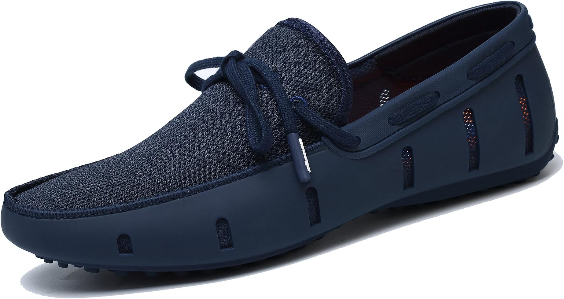 Adadila Men's Classic Braided Lace Loafer Breathable Slip On Ultra Light Shoes