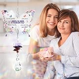 KAAYEE Crystal Suncatcher Gift for Mum Mothers Day Keepsake Butterfly Design view 2