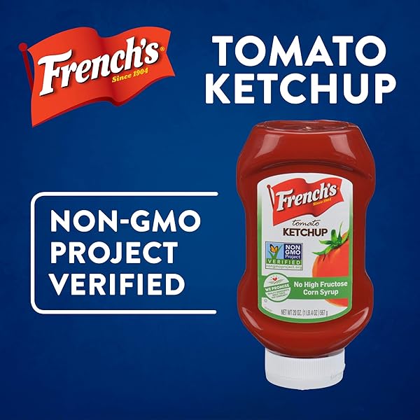 FRENCH’S TOMATO KETCHUP, 20 OZ