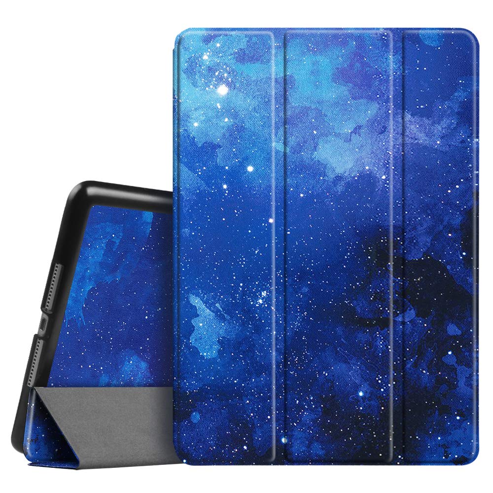 Fintie SlimShell Case for iPad 6th / 5th Generation (2018 2017 Model, 9.7 Inch), iPad Air 2 / Air 1 (9.7 Inch) - Lightweight Stand Smart Protective Cover with Auto Sleep/Wake, Starry Sky