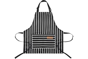 Kids Apron with Pocket,Adjustable Children's Waterproof Cooking Apron,kids Kitchen Bib Aprons for Cooking Baking Painting