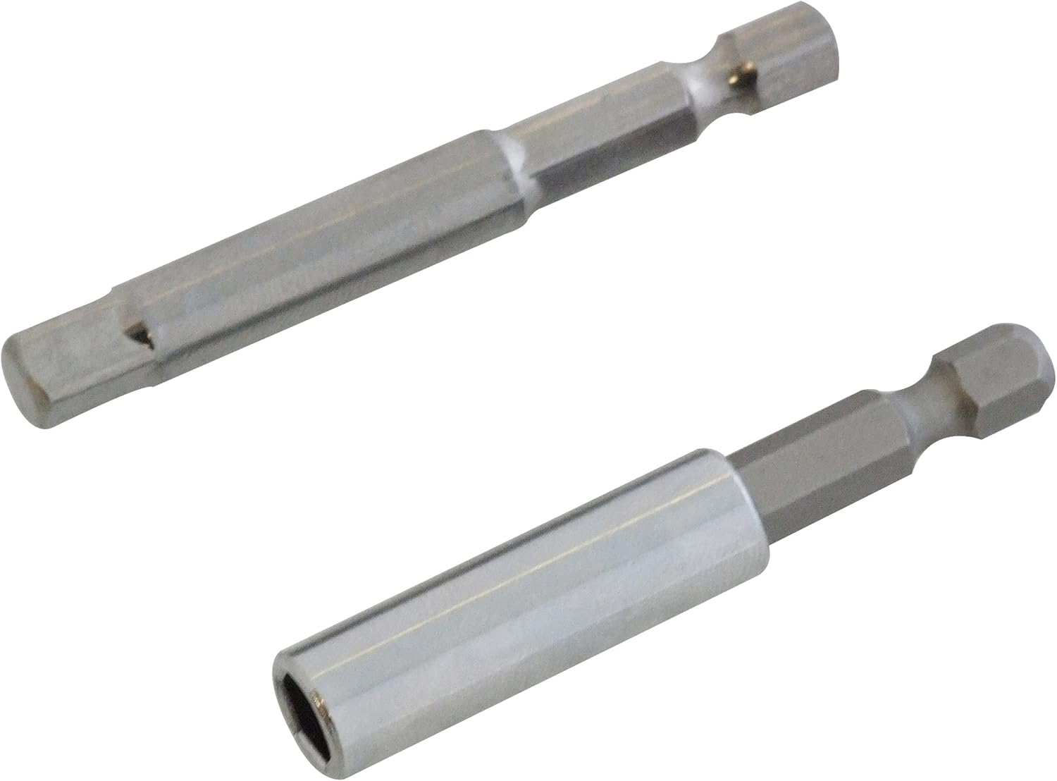 Amtech L2200 2 Piece bit Holder and Adaptor Set, Transparent