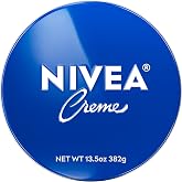 NIVEA Creme, Face, Body &amp; Hand Moisturizing Cream, Provitamin B5, 13.5 Oz | Intensive, Rich Moisturizer for Dry &amp; All Skin Types, Great for Dry Rough Spots Like Knees, Feet, Elbows &amp; Hands