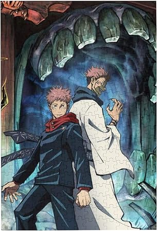 Amazon ジグソーパズル 呪術廻戦 じぐぞーパズル Jigsaw Puzzle おしゃれ ピースパズル パズル ジグソー おもちゃ じくそーパズル ぱずる 子供向けパズル ステンドアート 300ピース 子供 ピースパズル 絵 グッズ お子様用 キャラクター ジグソーパズル おもちゃ