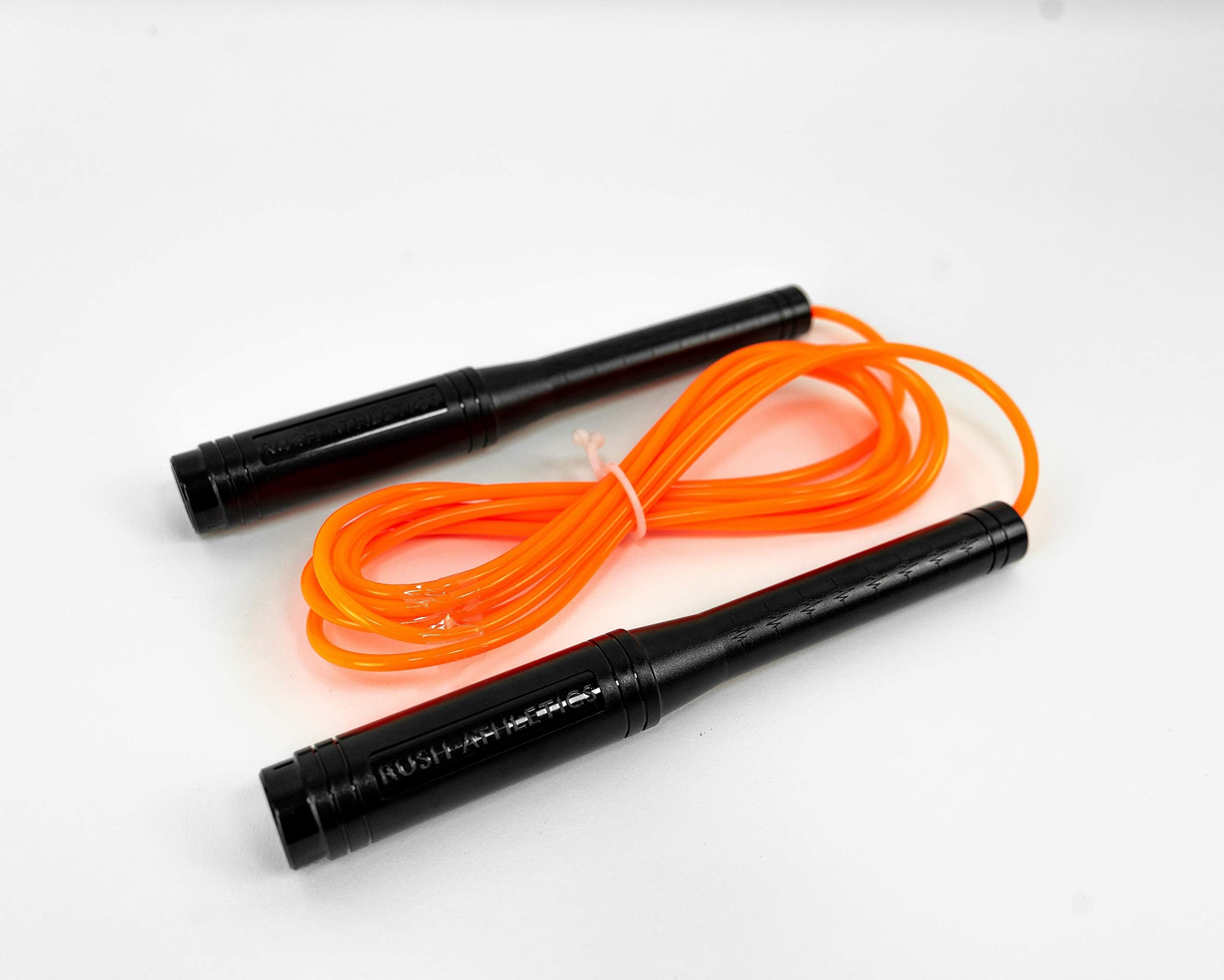 RUSH ATHLETICS ICON Freestyle Rope - Best for Releases, Tricks, Cardio Fitness Training, Beaded & PVC Adjustable 10ft Jump Rope Sold