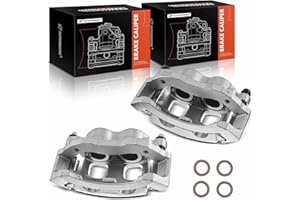 A-Premium Disc Brake Caliper Assembly with Bracket Compatible with Ford & Lincoln Models - F-150 1999-2003 (7700 lb GVW), F-2
