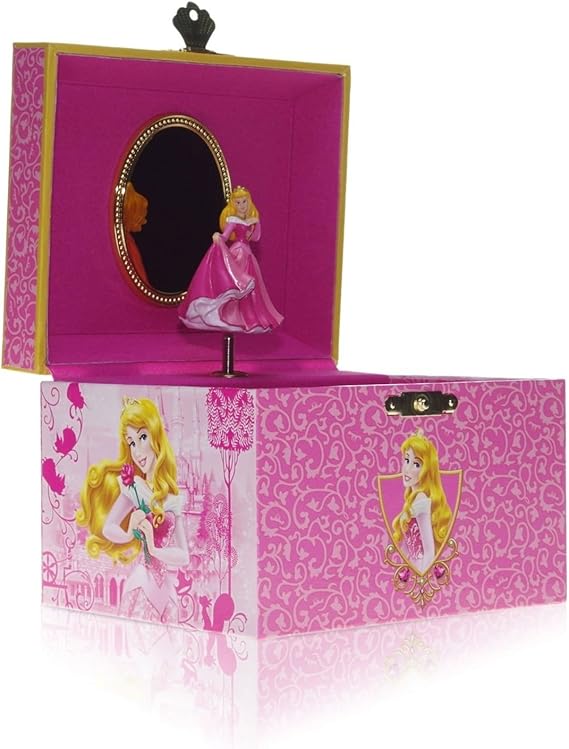 Parques de Disney Bella Aurora Musical joyería Caja Música Érase un sueño: Amazon.es: Hogar