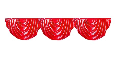 Detachable Velcro Swag 3m Long For Stage Curtain Table Skirt