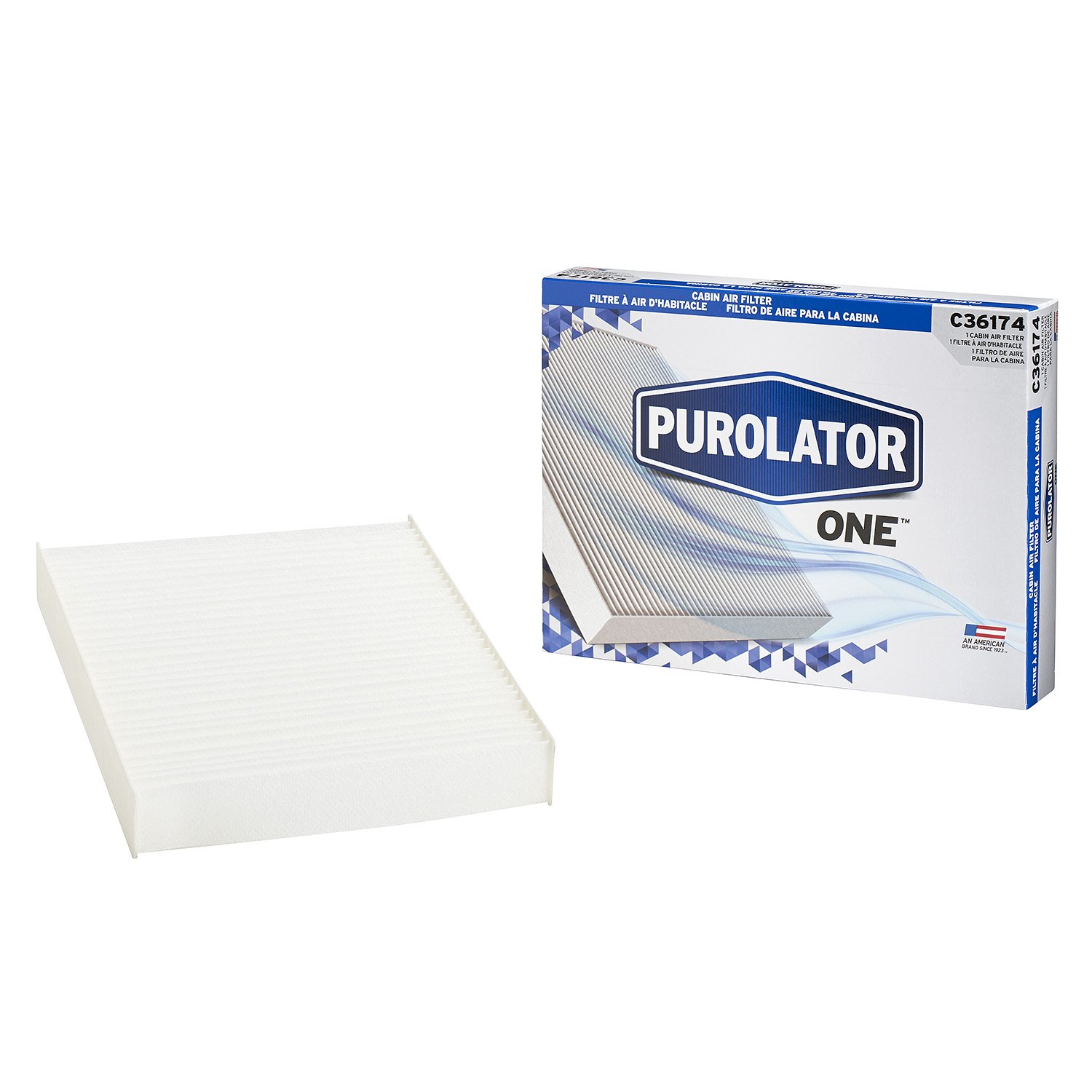 Photo 1 of Purolator C36174 PurolatorONE Advanced Cabin Air Filter Compatible With Select Ford and Lincoln