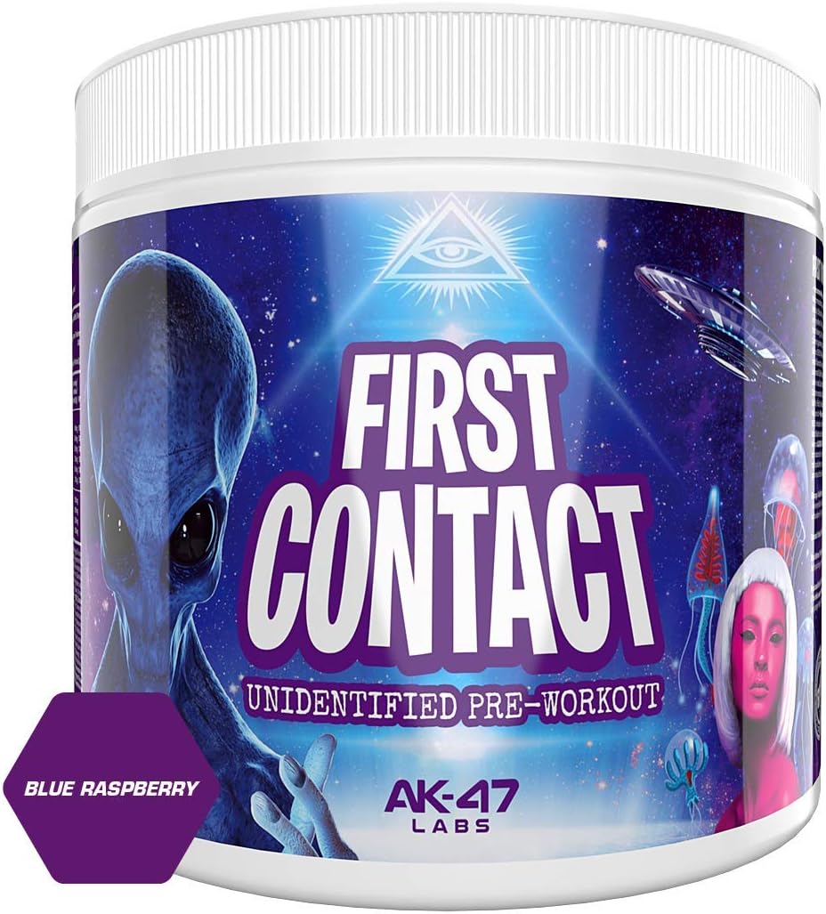 AK47 Labs First Contact Pre Workout Energy Drink Powder 240g / 30