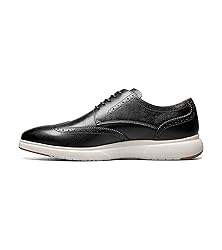 Florsheim Men's Dynamo Wingtip Oxford, Black and