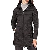 Amazon Essentials womens Lightweight Water-Resistant Packable Hooded Puffer Coat (Available in Plus Size)