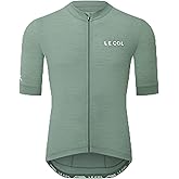 LE COL ARC Men's Merino Cycling Jersey | Italian Merino Blend Jersey | Temperature Regulating, Fast Wicking, Quick Dry |S-XL