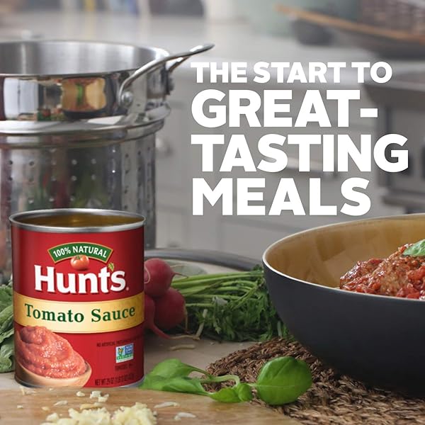 HUNT’S TOMATO SAUCE, KETO FRIENDLY, 29 OZ