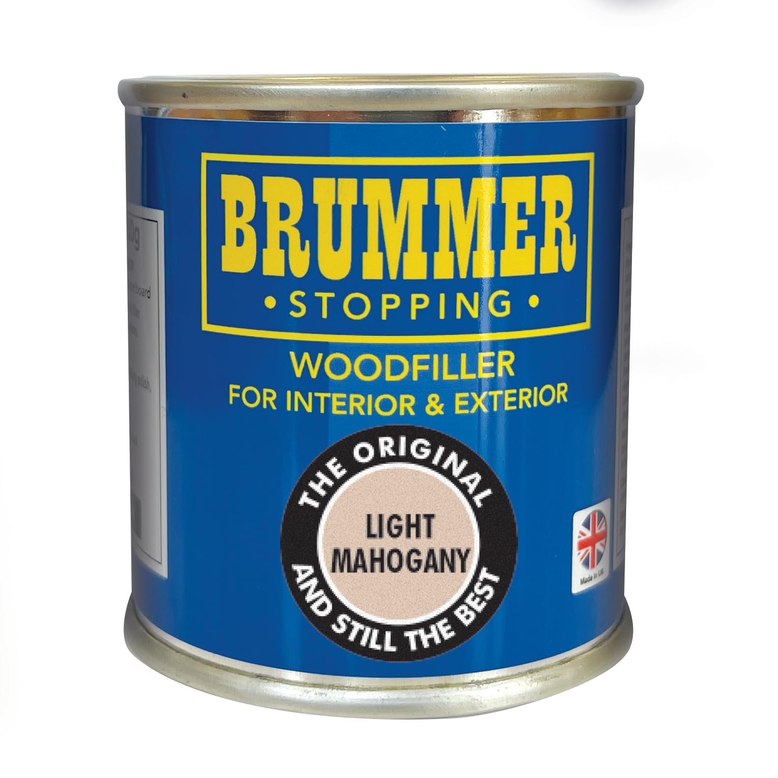 Brummer Wood Filler Light Mahogany 250g – 2 Sizes & Assorted Shades | Ideal for DIY Wood Repairs & Restorations