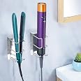 WAYASI Hair Dryer Holder & Styling Tool Organizer Tray - Stainless Steel Blow Dryer Stand For Countertop - View #10