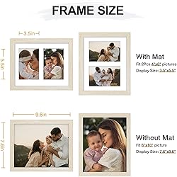 Vittanly 8x10 Collage Picture Frame, Displays 2Pcs