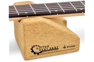 Donner Guitar Neck Pillow Support Rest Cradle for String Instrument Changing Strings Repair Clean Care Tool