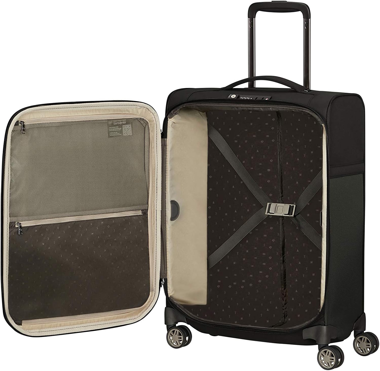 Samsonite Airea - Spinner S, Hand Luggage, 55 cm, 41 l, black (black), S (55 cm - 41 L) - Image 5
