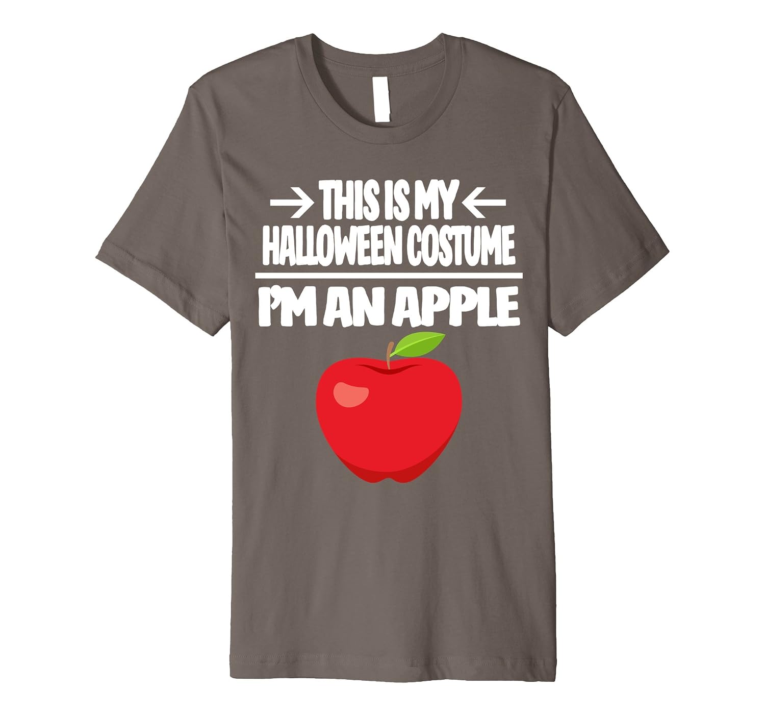 Apple Halloween Costume Shirt - Men Women Youth Sizes
