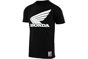 TROY LEE DESIGNS Short Sleeve Tee TLD Honda Wing Black BLACK / LG