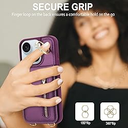 Jcxtrombulous Crossbody Wallet Case for iPhone