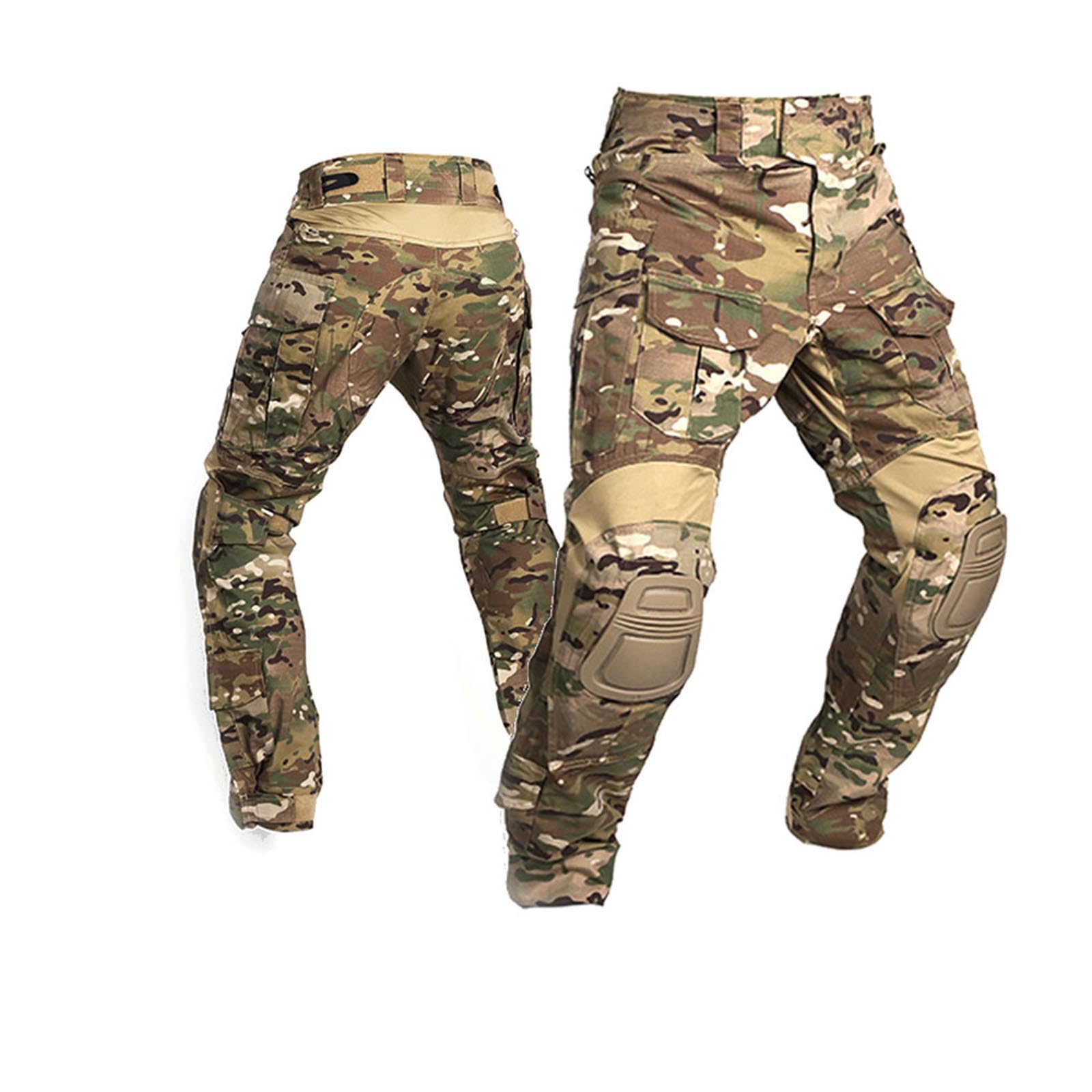 Paintball Equipment Emerson Gen3 Combat Pants Airsoft Tactical BDU Trousers with Knee Pad Multicam MC