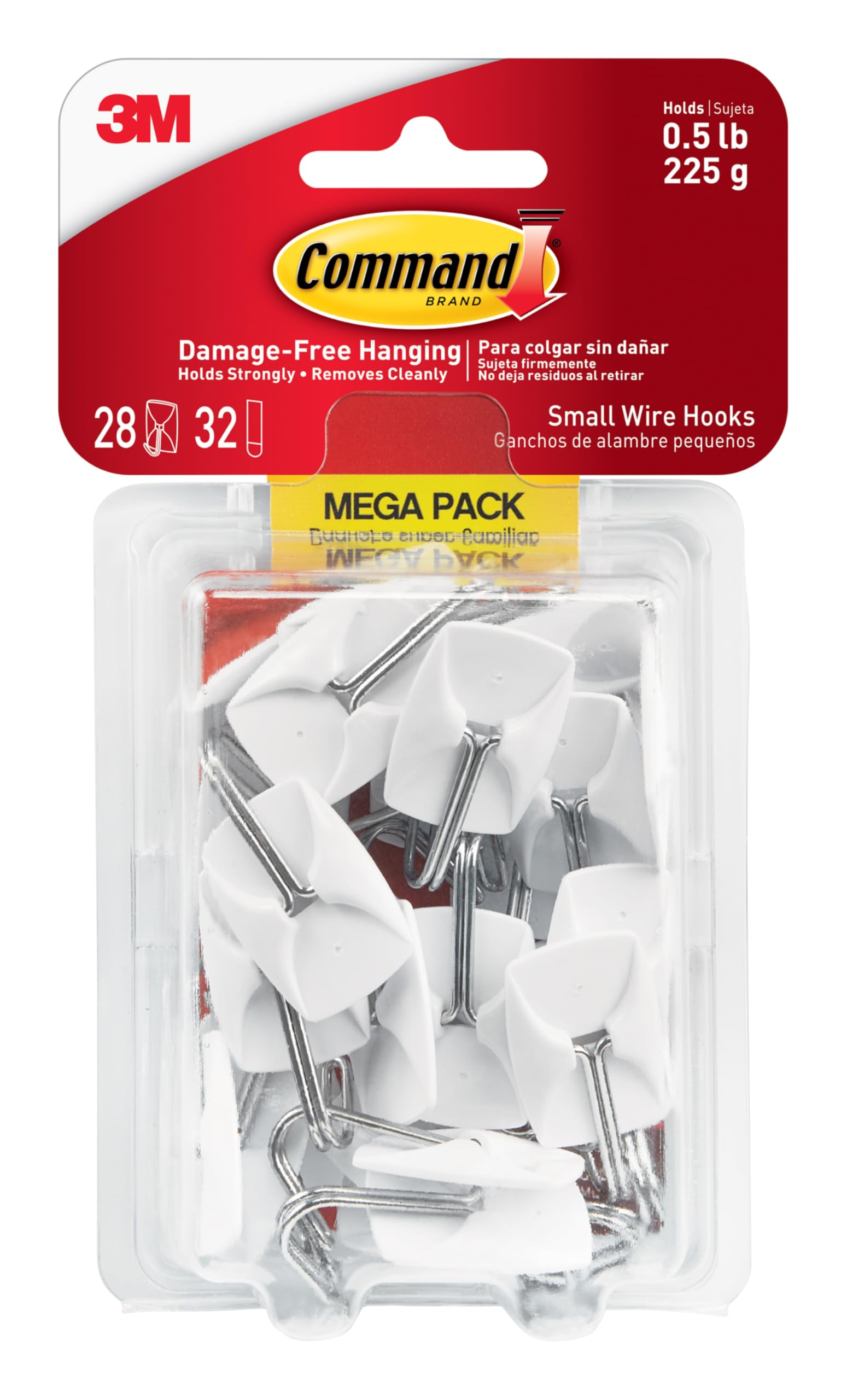 Command Small Wire Hooks Mega Pack 17067-MPES