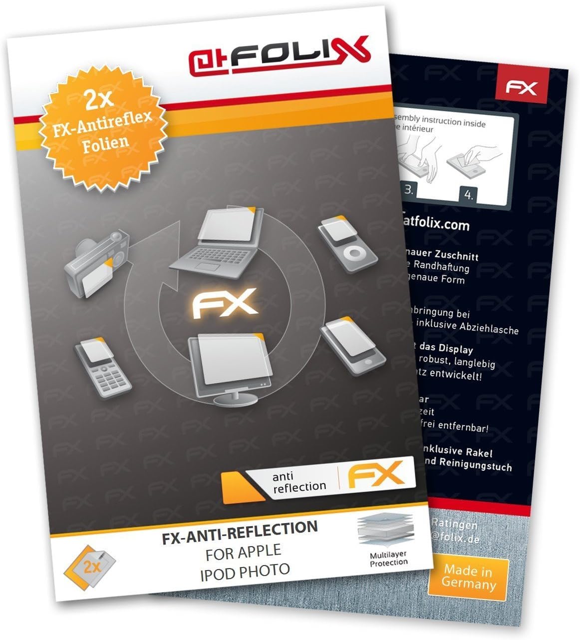 protezioni per lo schermo del lettore mp3