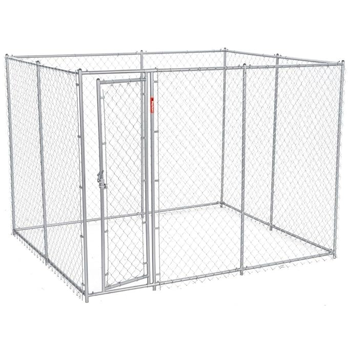 Chain Link Dog Kennel Lucky Dog Outdoor Heavy Duty Pet