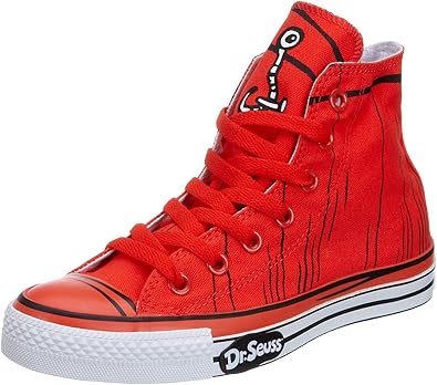 Converse Chuck Taylor All Star Print Dr Seuss Thing Hi Trainer Unisex Adulto Color Naranja Talla 35 Eu Amazon Es Zapatos Y Complementos