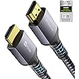 8K HDMI 2.1 Cable 6ft 48Gbps, Stouchi (Certified) Ultra High Speed HDMI Cables, 8K60Hz 4K120Hz 144Hz eARC HDCP 2.2&2.3 SBTM H