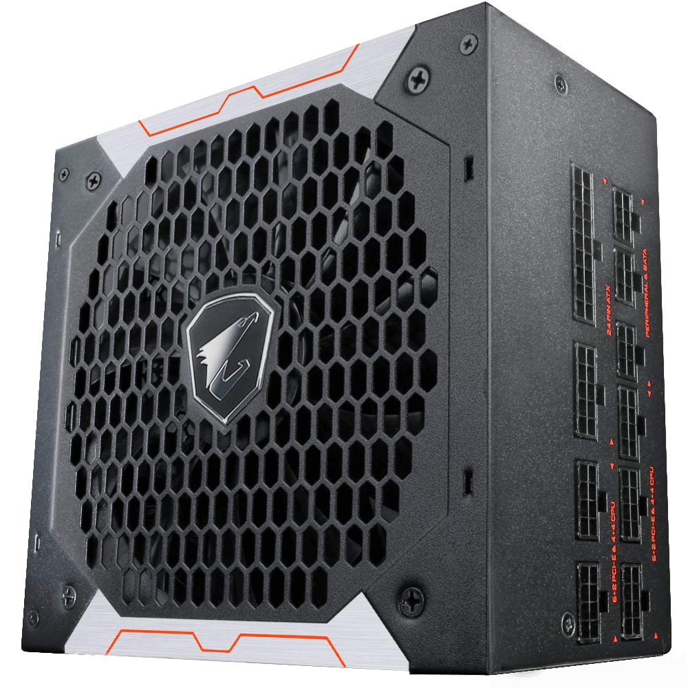 Gigabyte Aorus P750W 750W 135mm Smart Fan 80 PLUS Gold Fully Modular PSU :: (Components > Power Supplies PSU)DP