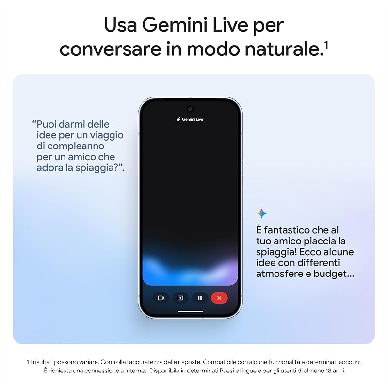 Pixel 10 Pro - Smartphone Android sbloccato con Gemini, sistema a tripla fotocamera posteriore, autonomia di oltre 24 ore e display Super Actua da 6,3" - Nero ossidiana, 128GB