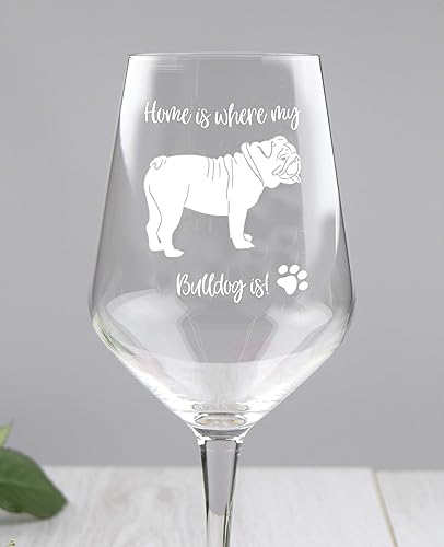 bulldog wine glasses