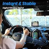 AUTO-VOX Solar Powered Wireless Reversing Camera Kit IP69K 3 Min DIY Car view 4